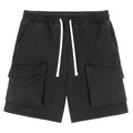 Summer Cotton Acid Wash Shorts