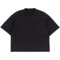 Cotton Acid Wash Cropped T-Shirt