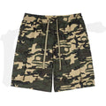 Camouflage Pattern Print Shorts
